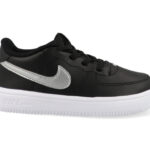 Nike air Force 1 ’18 TD 905220-003 Zwart / zilver-21