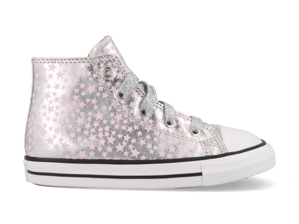 Converse All Stars Chuck Taylor 769248C Zilver / Roze-21