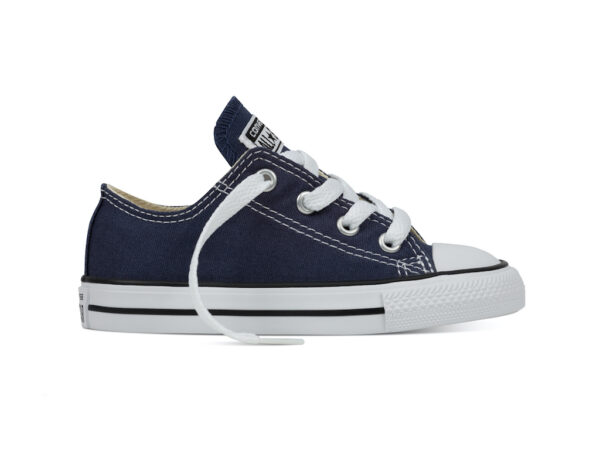 Converse All Stars Laag Kids 7J237 Navy Blauw-18