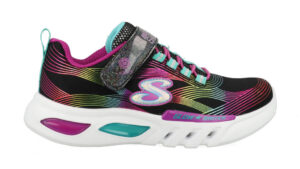 Skechers Glow-Brites 302306L/BKMT Zwart-27