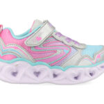 Skechers Heart Lights 20294N/SMLT Zilver-21