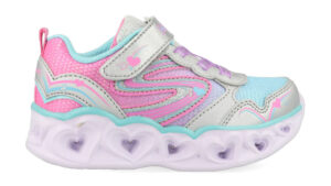 Skechers Heart Lights 20294N/SMLT Zilver-21