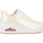 Skechers Uno Opal Shines 310510L/WMLT Wit / Roze-33