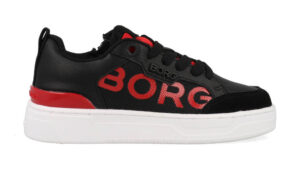 Björn Borg Sneakers T1060 LGO 0950 BLK-RED Zwart / Rood-30