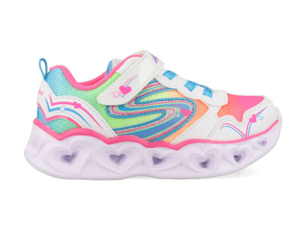 Skechers Heart Lights 20294N/WMLT Wit-21