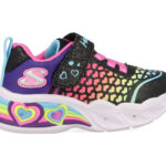 Skechers Sweetheart Lights 302312N/BKMT Zwart-21