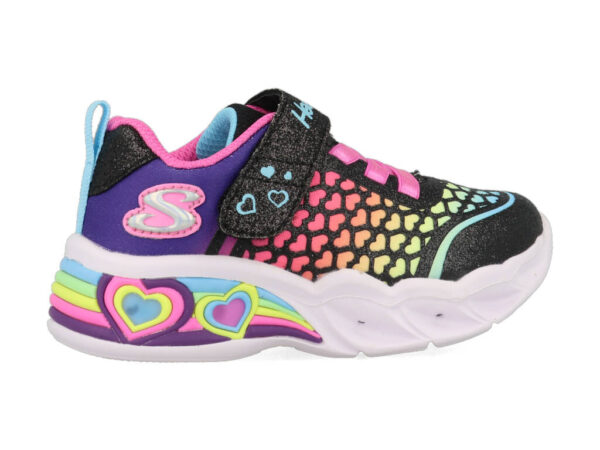 Skechers Sweetheart Lights 302312N/BKMT Zwart-21