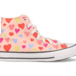 Converse All Stars Chuck Taylor Hearts 671608C Roze-31