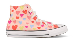 Converse All Stars Chuck Taylor Hearts 671608C Roze-31