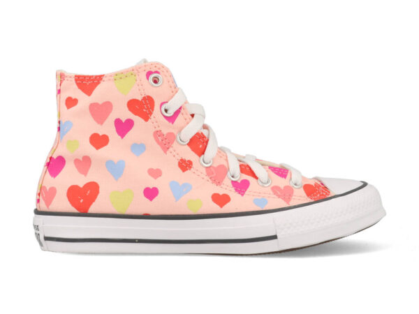 Converse All Stars Chuck Taylor Hearts 671608C Roze-31