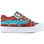 Go Banana’s Sneakers GB_ALLIGATOR-L Blauw / Rood-30